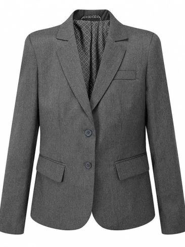 Girls Ladies Suit Jacket Aspire Grey