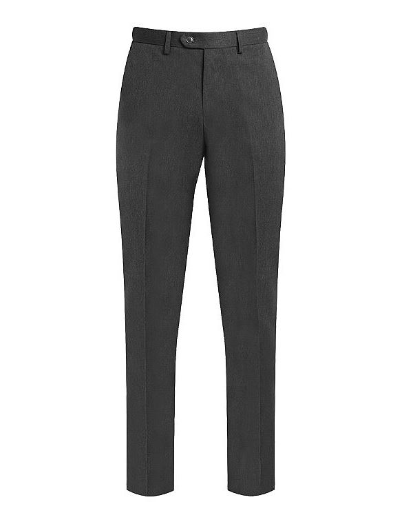 Contemporary Signature Suit Slim Fit Trousers Boys Mens - Steel Grey