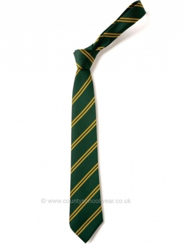 Ashley C of E Primary School Double Stripe School Eco Tie