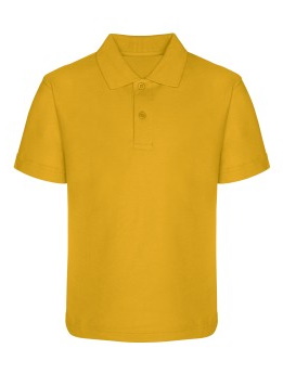 Ashley C of E Primary School PE Polo Shirt Gold