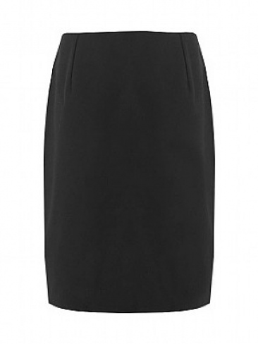 Straight Suit Skirt Kick Pleat Girls and Ladies Sizing in Black