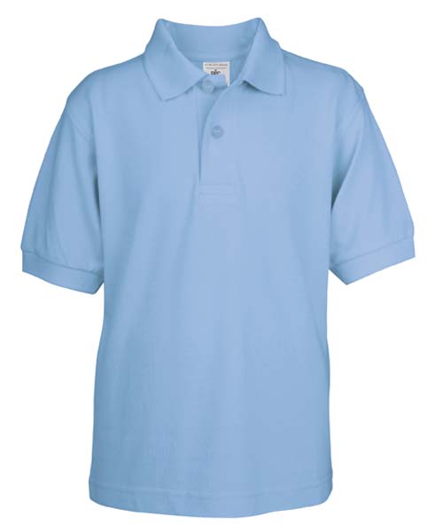 School uniform wear polo shirt 100% cotton for school uniform or PE sports wear