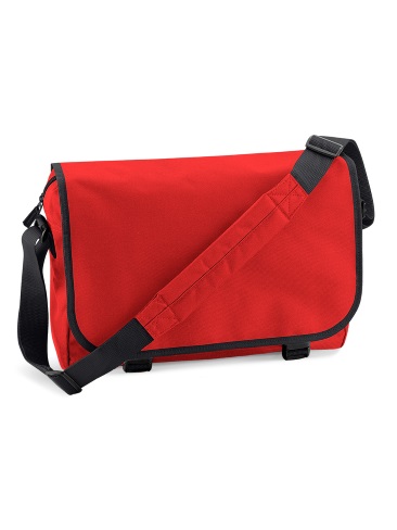 School or college messenger bag, organiser section, adjustable shoulder strap