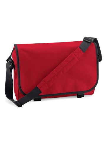 School or college messenger bag, organiser section, adjustable shoulder strap