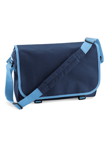 School or college messenger bag, organiser section, adjustable shoulder strap