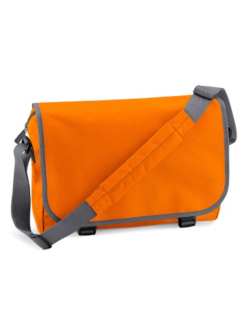 School or college messenger bag, organiser section, adjustable shoulder strap