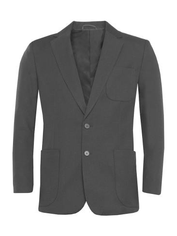 Boys school uniform school blazer jacket in steel grey