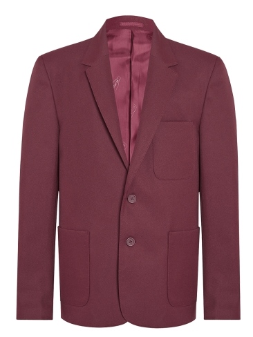 Boys school uniform premier maroon eco blazer jacket for eco-friendly uniform