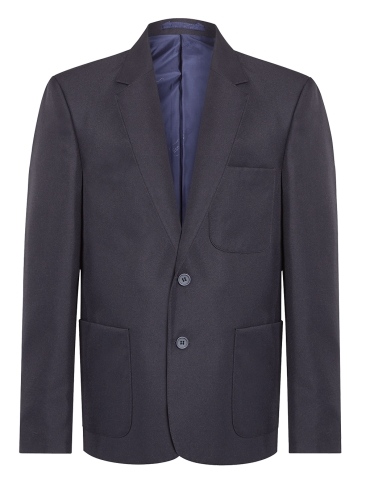 Boys school uniform premier navy blue eco blazer jacket for eco-friendly uniform