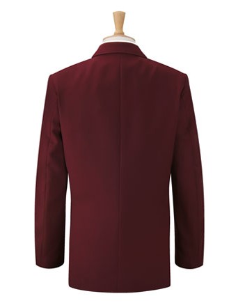Boys school uniform blazer jacket in maroon, practical smart school wear jacket