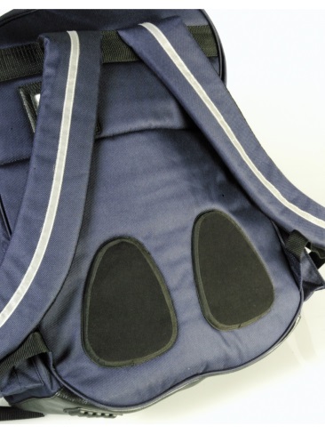 Senior school backpack with waterproof compartment, back support, organiser