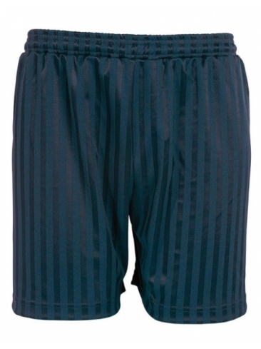 Bromley Pensnett Primary School PE Shorts Navy Blue Shadow Stripe