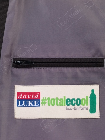 Girls school uniform premier eco blazer jacket in black for eco-friendly uniform