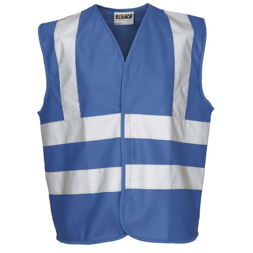 School Safety Vest Enhanced Vis Waistcoat Bright Pink Red Blue Green