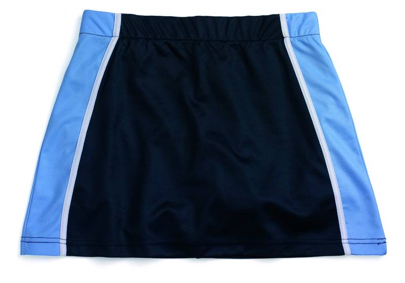 Sports Team Games Skirt and Shorts Combination Skort with Contrast Colour Panel