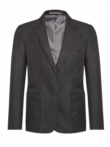 Girls school uniform premier eco blazer jacket in black for eco-friendly uniform