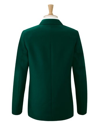 Girls school uniform school blazer jacket in bottle green