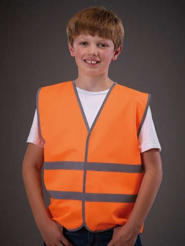 School Hi Viz Vests Childrens Waistcoat