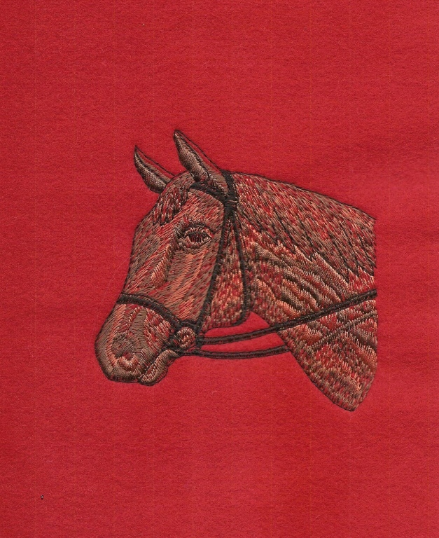 Stock Equestrian Embroidery Design for Bronte Jackets