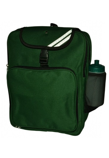 School junior backpack rucksack bag side mesh bottle pocket, blazer buddy straps