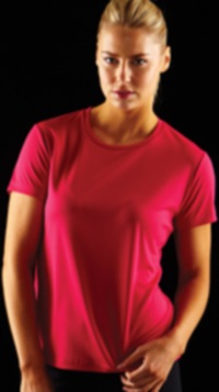 Soccer training fitted T-shirt polyester for sports wear