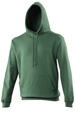Sports wear hooded top in classic sweatshirt fabric for everyday wear