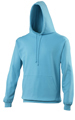 Sports wear hooded top in classic sweatshirt fabric for everyday wear