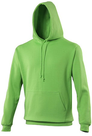 School or college hoody in classic sweatshirt fabric for everyday wear