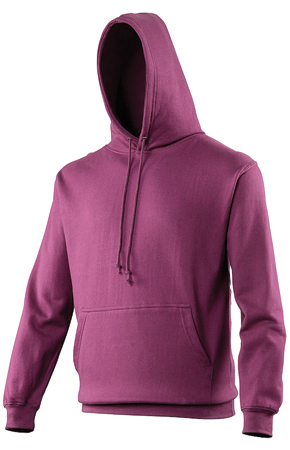 School or college hoody in classic sweatshirt fabric for everyday wear