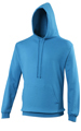 Sports wear hooded top in classic sweatshirt fabric for everyday wear