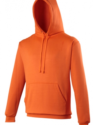 School senior fluorescent hoodies in vibrant colours with matching drawcord