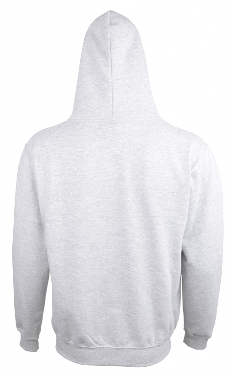 School or College Zipped Hoody Zoodie with Contrast Colour Hood and Drawcords