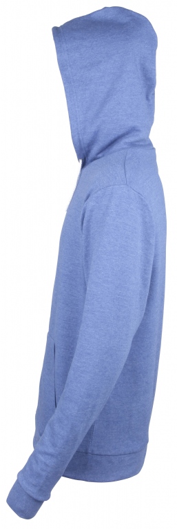 School or college lightweight zipped hoodie. hooded sweatshirt, zoodie