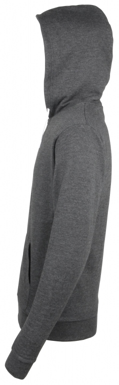 School or college lightweight zipped hoodie. hooded sweatshirt, zoodie