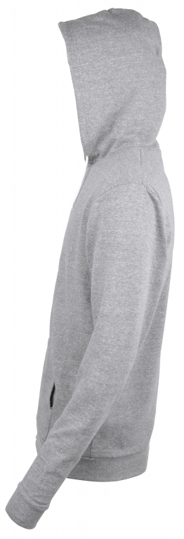 School or college lightweight zipped hoodie. hooded sweatshirt, zoodie