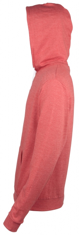 School or college lightweight zipped hoodie. hooded sweatshirt, zoodie