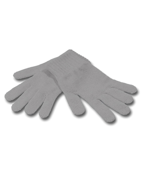 School gloves, knitted acrylic in school colours, junior & senior