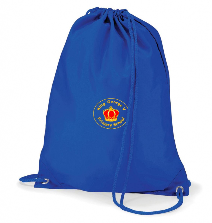 King George V Primary School Embroidered PE Bag
