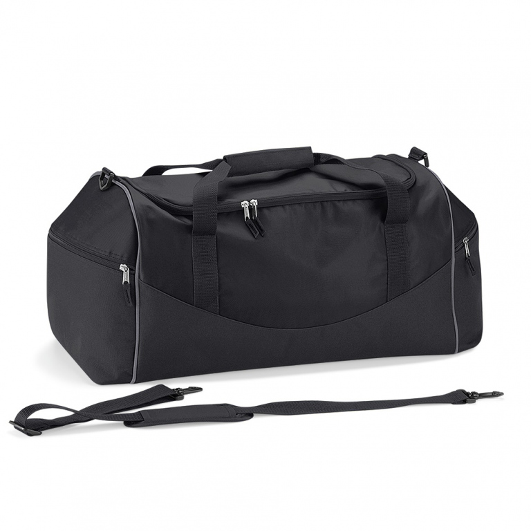 Football sports holdall, 55 litre capacity, shoulder strap carry handles