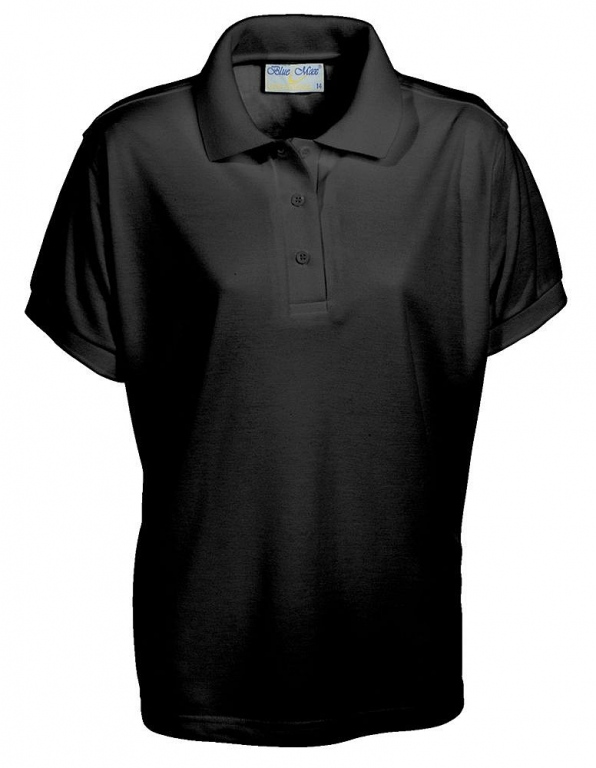 Senior girls fitted polo shirt poly cotton