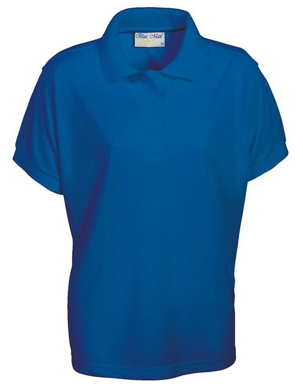 Senior girls fitted polo shirt poly cotton