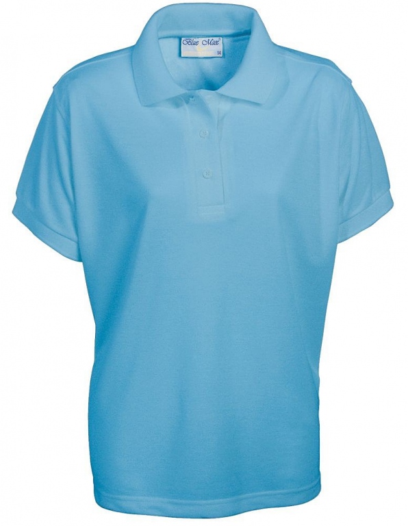 Senior girls fitted polo shirt poly cotton