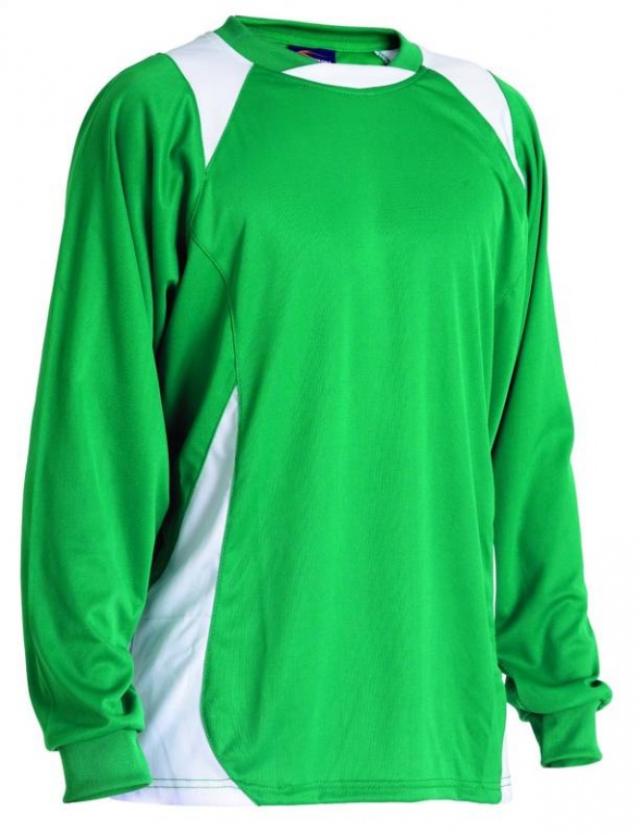 Team football kit jersey shirt long sleeved top with contrast panels