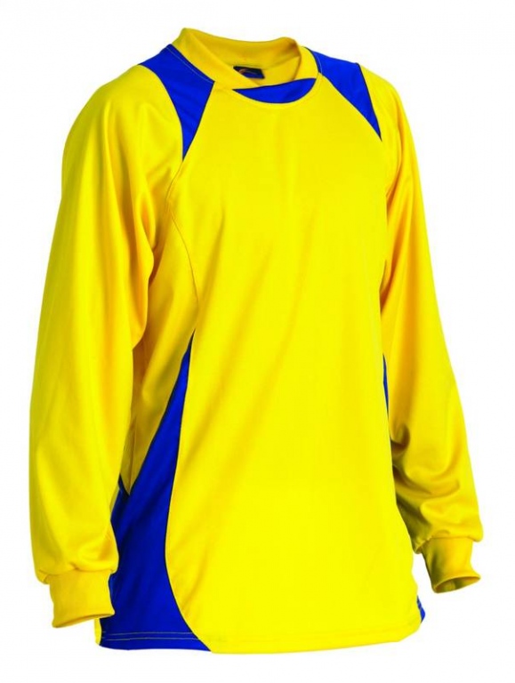 Team football kit jersey shirt long sleeved top with contrast panels