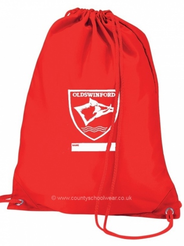 Oldswinford CofE Primary School PE Sports Drawstring Swim Pump Gym Bag
