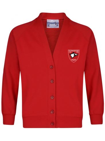 Oldswinford CE Primary School Uniform Sweatshirt Cardigan