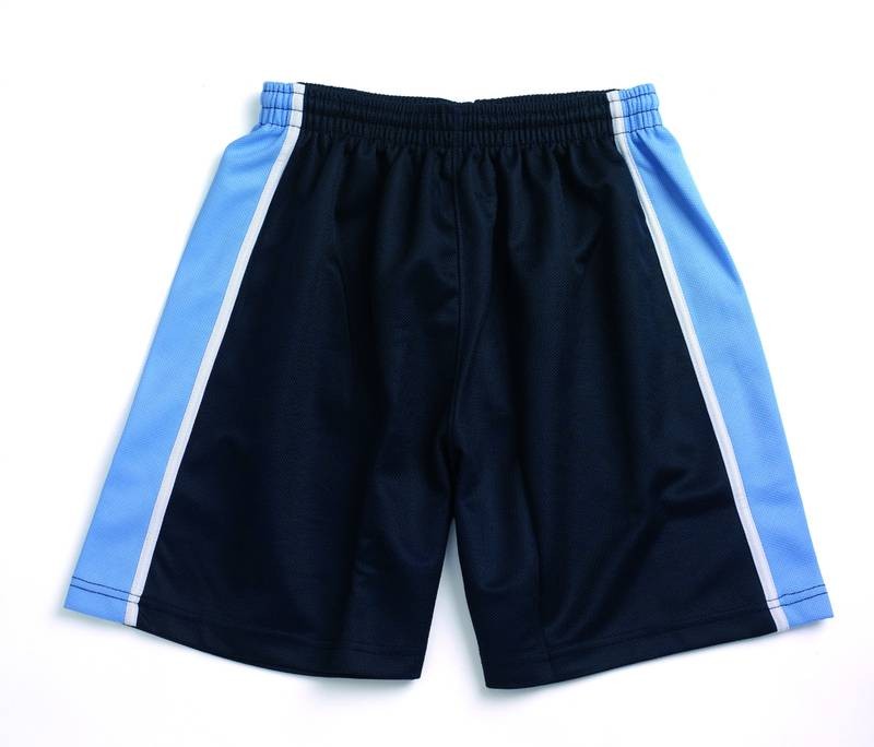 Rugby Shorts Heavyweight Polyester with Contrast Colour Side Panels