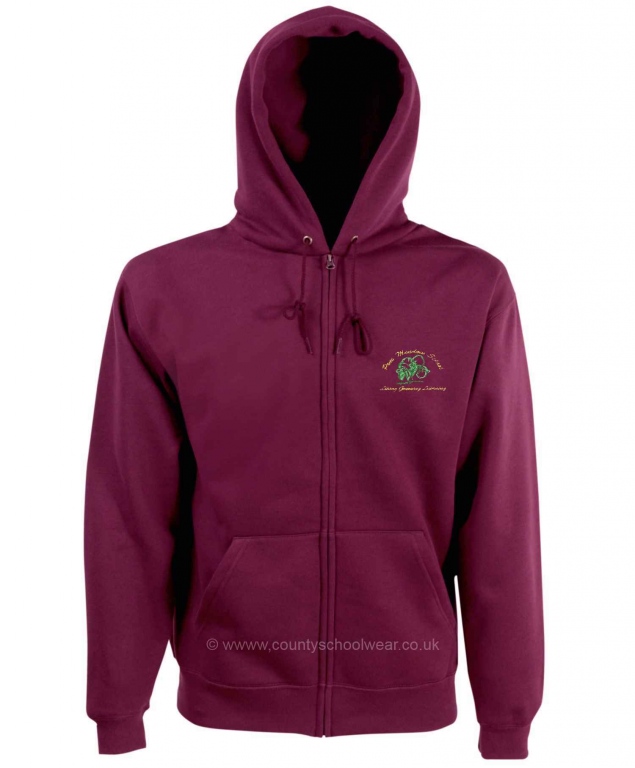 Pens Meadow School Staff zipped hooded jacket