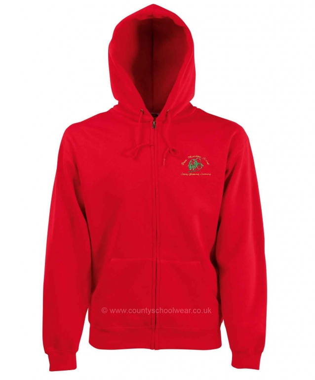 Pens Meadow School Staff zipped hooded jacket
