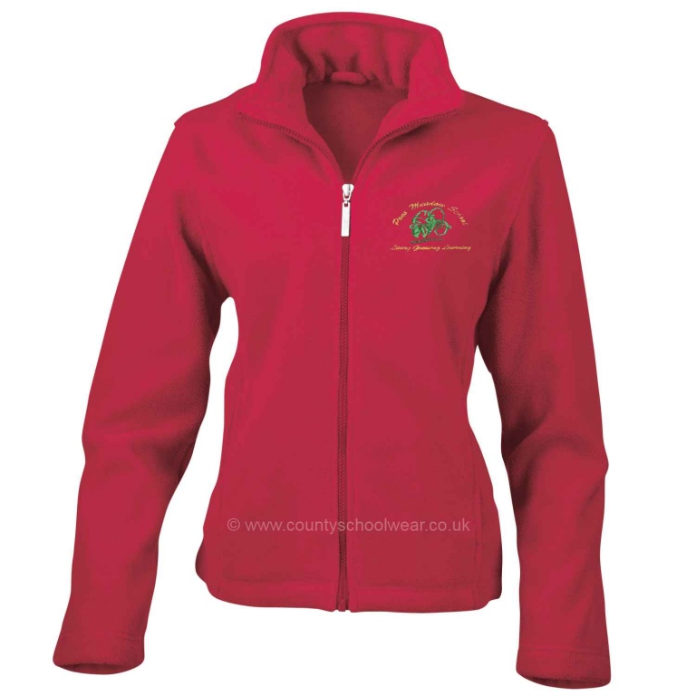 Pens Meadow School Staff fitted fleece jacket